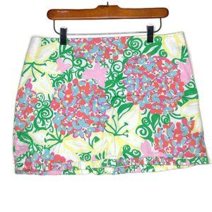 Lilly Pulitzer Mini Skirt Callie Mariposa Print
